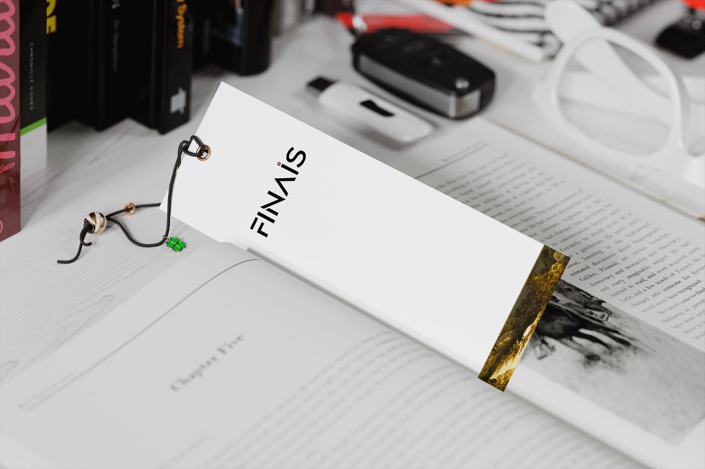 Finais bookmark mockup