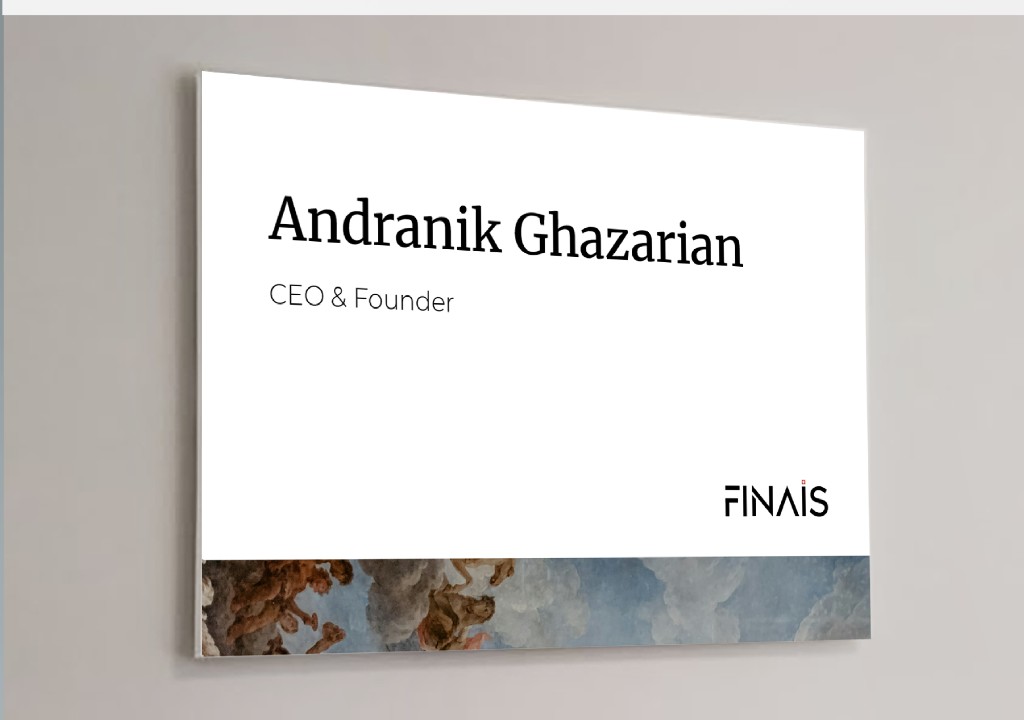 Finais CEO name card mockup